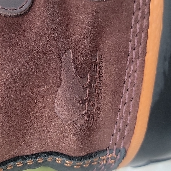 Sorel Boots Joan Of Arctic Black & Brown Sze 7 - Picture 11 of 16